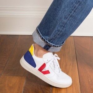 Veja Sneakers v10- Red Blue Yellow